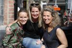 Amsterdam 19 april 2018
Carlijn de Vries viert haar verjaardag met vriendinnen Jorica Koppen en â€¦.