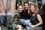 Amsterdam 19 april 2018
Carlijn de Vries viert haar verjaardag met vriendinnen Jorica Koppen en â€¦.