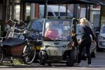 Amsterdam 18 april 2018
Connie Witteman met Janny ( haar steun en toeverlaat al meer dan 30 jaar) in haar Biro Karretje