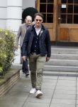 Hamburg 13 april 2018
Sylvie Meis viert haar 40e verjaardag oa met haar vader en moeder en haar broer Daniel. Ze gingen smiddags lunchen in Restaurant Daniel en s avonds was het feest in hotel Radisson Blue in Hamburg.