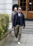 Hamburg 13 april 2018
Sylvie Meis viert haar 40e verjaardag oa met haar vader en moeder en haar broer Daniel. Ze gingen smiddags lunchen in Restaurant Daniel en s avonds was het feest in hotel Radisson Blue in Hamburg.