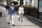 Hamburg 13 april 2018
Sylvie Meis viert haar 40e verjaardag oa met haar vader en moeder en haar broer Daniel. Ze gingen smiddags lunchen in Restaurant Daniel en s avonds was het feest in hotel Radisson Blue in Hamburg.