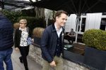Hamburg 13 april 2018
Sylvie Meis viert haar 40e verjaardag oa met haar vader en moeder en haar broer Daniel. Ze gingen smiddags lunchen in Restaurant Daniel en s avonds was het feest in hotel Radisson Blue in Hamburg.