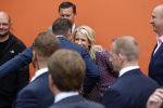 Groningen 27 april 2018
Koningsdag in Groningen met Koning Willem Alexander Koningin Maxima prinses Amalia Arian Alexia . Verder ook aanwezig Prins Maurits Prinses Marilene Prins Bernhard Prinses Annette Prins Floris Prinses Aimee en prins Pieter Christiaan. Dionne Stax en Bertus Holkema