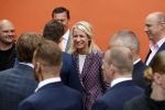 Groningen 27 april 2018
Koningsdag in Groningen met Koning Willem Alexander Koningin Maxima prinses Amalia Arian Alexia . Verder ook aanwezig Prins Maurits Prinses Marilene Prins Bernhard Prinses Annette Prins Floris Prinses Aimee en prins Pieter Christiaan. Dionne Stax en Bertus Holkema