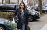Hamburg 13 april 2018
Sylvie Meis viert haar 40e verjaardag oa met haar vader en moeder en haar broer Daniel. Ze gingen smiddags lunchen in Restaurant Daniel en s avonds was het feest in hotel Radisson Blue in Hamburg. Doerte Baer ( de oppas van Damian)