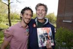 Amsterdam 25 september 2018
Presentatie lâ€™Homo van het blad Linda in Hotel Arena. Linda de Mol reikt het eerste exemplaar uit aan Erwin Olaf Hans v Manen en Hans Klok . Erwin Olaf met partner Kevin ray Edwards