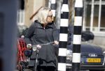 Amsterdam 23 april 2018
Eva Jinek ( zwanger ) gaat met de fiets sporten.