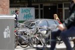Amsterdam 11 mei 2018 
Fabienne de Vries en haar vriend hebben ruzie op straat