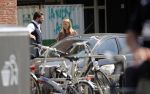 Amsterdam 11 mei 2018 
Fabienne de Vries en haar vriend hebben ruzie op straat