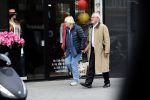 Amsterdam 23 april 2018
Frans Weisglas met zijn vrouw op de beethovenstraat.