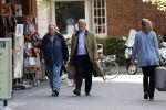 Amsterdam 23 april 2018
Frans Weisglas met zijn vrouw op de beethovenstraat.