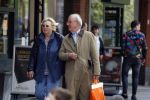 Amsterdam 23 april 2018
Frans Weisglas met zijn vrouw op de beethovenstraat.
