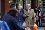 Amsterdam 23 april 2018
Frans Weisglas met zijn vrouw op de beethovenstraat.
