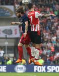 Eindhoven, 15 April 2018
PSV-AJAX, eindstand 3-0 en Landskampioen Seizoen 2017-2018
Gaston Pereiro in duel met Lasse Schone