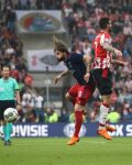 Eindhoven, 15 April 2018
PSV-AJAX, eindstand 3-0 en Landskampioen Seizoen 2017-2018
Gaston Pereiro in duel met Lasse Schone