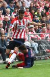 Eindhoven, 15 April 2018
PSV-AJAX, eindstand 3-0 en Landskampioen Seizoen 2017-2018
Gaston Pereiro in duel met Max Wober
