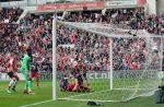 Eindhoven, 15 April 2018
PSV-AJAX, eindstand 3-0 en Landskampioen Seizoen 2017-2018
Gaston Pereiro scoort 1-0