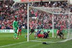 Eindhoven, 15 April 2018
PSV-AJAX, eindstand 3-0 en Landskampioen Seizoen 2017-2018
Gaston Pereiro scoort 1-0