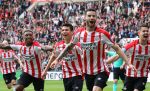 Eindhoven, 15 April 2018
PSV-AJAX, eindstand 3-0 en Landskampioen Seizoen 2017-2018
Gaston Pereiro scoort 1-0