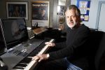 Waddinxveen 9 april 2018
Hans Bouwens (George Baker) thuis en in zijn studio.