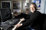 Waddinxveen 9 april 2018
Hans Bouwens (George Baker) thuis en in zijn studio.