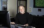 Waddinxveen 9 april 2018
Hans Bouwens (George Baker) thuis en in zijn studio.