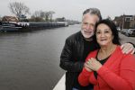 Waddinxveen 9 april 2018
Hans Bouwens (George Baker) thuis en in zijn studio. hans met zijn vrouw