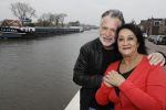 Waddinxveen 9 april 2018
Hans Bouwens (George Baker) thuis en in zijn studio. hans met zijn vrouw