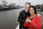Waddinxveen 9 april 2018
Hans Bouwens (George Baker) thuis en in zijn studio. hans met zijn vrouw