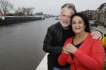 Waddinxveen 9 april 2018
Hans Bouwens (George Baker) thuis en in zijn studio. hans met zijn vrouw