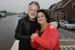 Waddinxveen 9 april 2018
Hans Bouwens (George Baker) thuis en in zijn studio. hans met zijn vrouw
