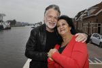 Waddinxveen 9 april 2018
Hans Bouwens (George Baker) thuis en in zijn studio. hans met zijn vrouw