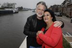 Waddinxveen 9 april 2018
Hans Bouwens (George Baker) thuis en in zijn studio. hans met zijn vrouw