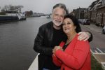 Waddinxveen 9 april 2018
Hans Bouwens (George Baker) thuis en in zijn studio. hans met zijn vrouw