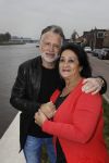 Waddinxveen 9 april 2018
Hans Bouwens (George Baker) thuis en in zijn studio. hans met zijn vrouw