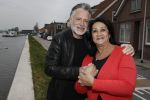 Waddinxveen 9 april 2018
Hans Bouwens (George Baker) thuis en in zijn studio. hans met zijn vrouw