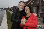 Waddinxveen 9 april 2018
Hans Bouwens (George Baker) thuis en in zijn studio. hans met zijn vrouw