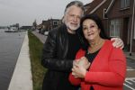 Waddinxveen 9 april 2018
Hans Bouwens (George Baker) thuis en in zijn studio. hans met zijn vrouw