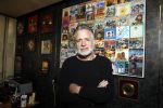 Waddinxveen 9 april 2018
Hans Bouwens (George Baker) thuis en in zijn studio.