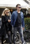 Amsterdam 10 april 2018
Gigi ravelli met haar man Roger Hodenius in Amsterdam zuid.
