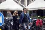 Amsterdam 10 april 2018
Gigi ravelli met haar man Roger Hodenius in Amsterdam zuid.