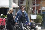 Amsterdam 10 april 2018
Gigi ravelli met haar man Roger Hodenius in Amsterdam zuid.