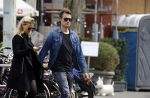 Amsterdam 10 april 2018
Gigi ravelli met haar man Roger Hodenius in Amsterdam zuid.