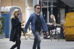 Amsterdam 10 april 2018
Gigi ravelli met haar man Roger Hodenius in Amsterdam zuid.