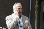 Amsterdam 8 april 2018
Gordon bij zijn koffieshop Blushing