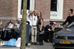 Amsterdam 8 april 2018
Gordon bij zijn koffieshop Blushing