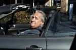 Laren 16 april 2018
Han Peekel in zijn cabrio in Laren