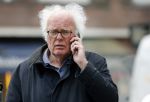 Amsterdam 10 april 2018
Henk Spaan bellend op de fiets in Amsterdam