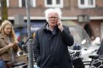 Amsterdam 10 april 2018
Henk Spaan bellend op de fiets in Amsterdam